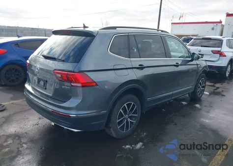 2021 Volkswagen Tiguan 2.0T Se/2.0T Se R-Line Black/2.0T Sel из США, поврежденный, VIN 3VV2B7AX9MM067031